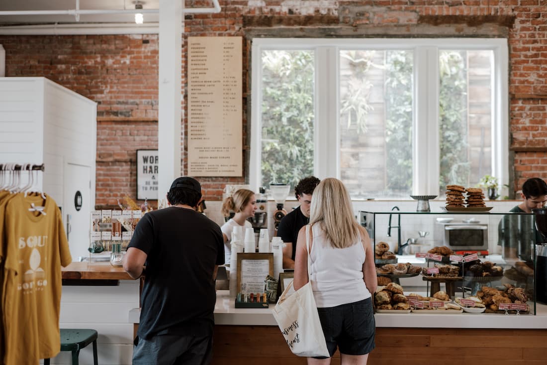 Cafe team serving customers — the kind of people Sifted helps you find